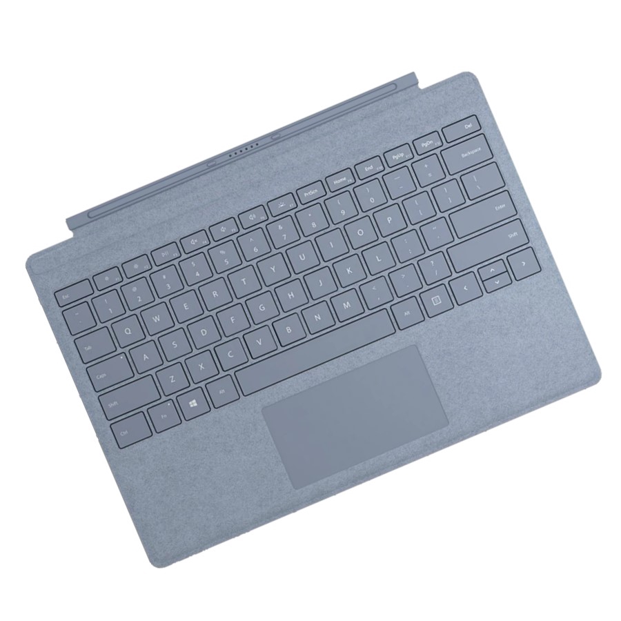 Microsoft Surface Pro Signature Type Cover Ice Blue Ffp Shopee Singapore