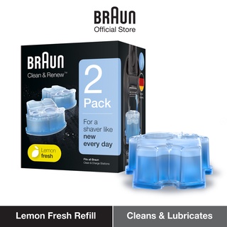Image of Braun CCR Cleaning Centre Universal Refills for Electric Shaver Smart Clean & Charge Station
