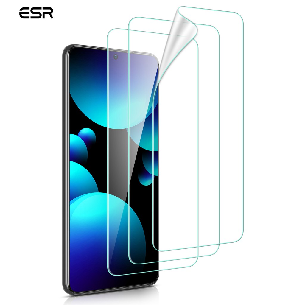 Esr 3pcs Screen Protector For Samsung Galaxy S21 S21 Plus S21 Ultra 5g Liquid Skin Full Coverage Screen Protector For Galaxy S21 Shopee Singapore