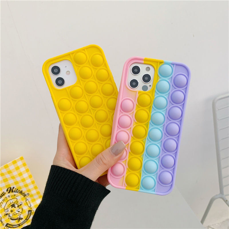 Pop It Push BubbleRainbow Phone Case is suitable for iphone 12/11 ...