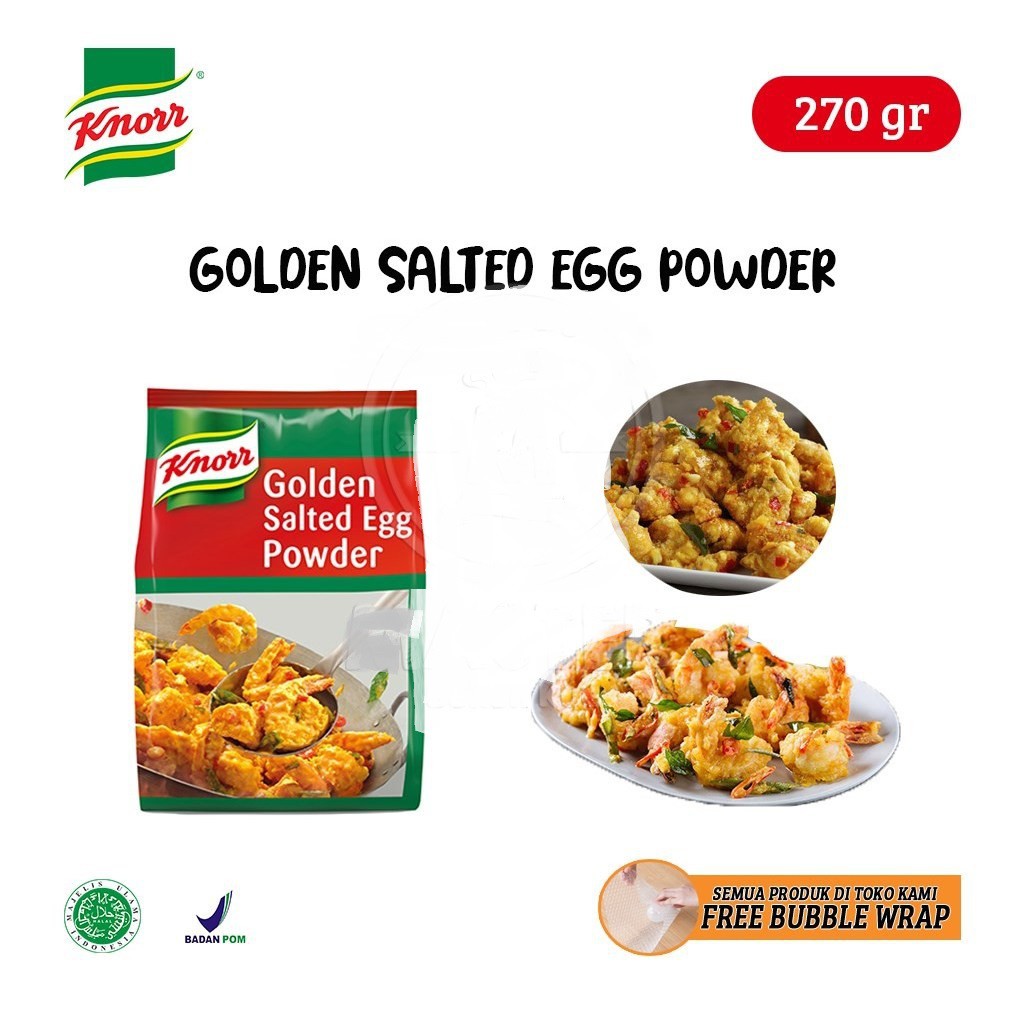 Knorr Golden Salted Egg Powder (270gr) Shopee Singapore