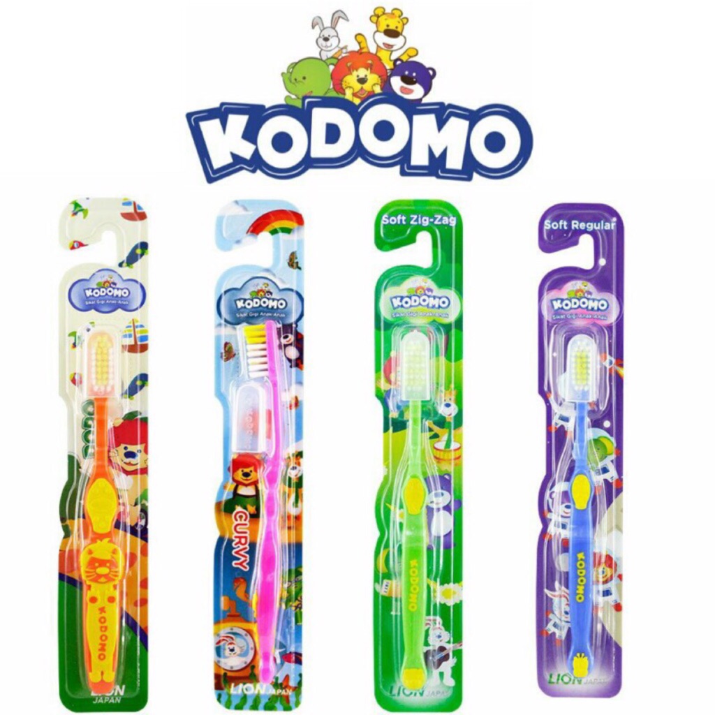 Kodomo Kids Toothbrush / Soft Bristles 