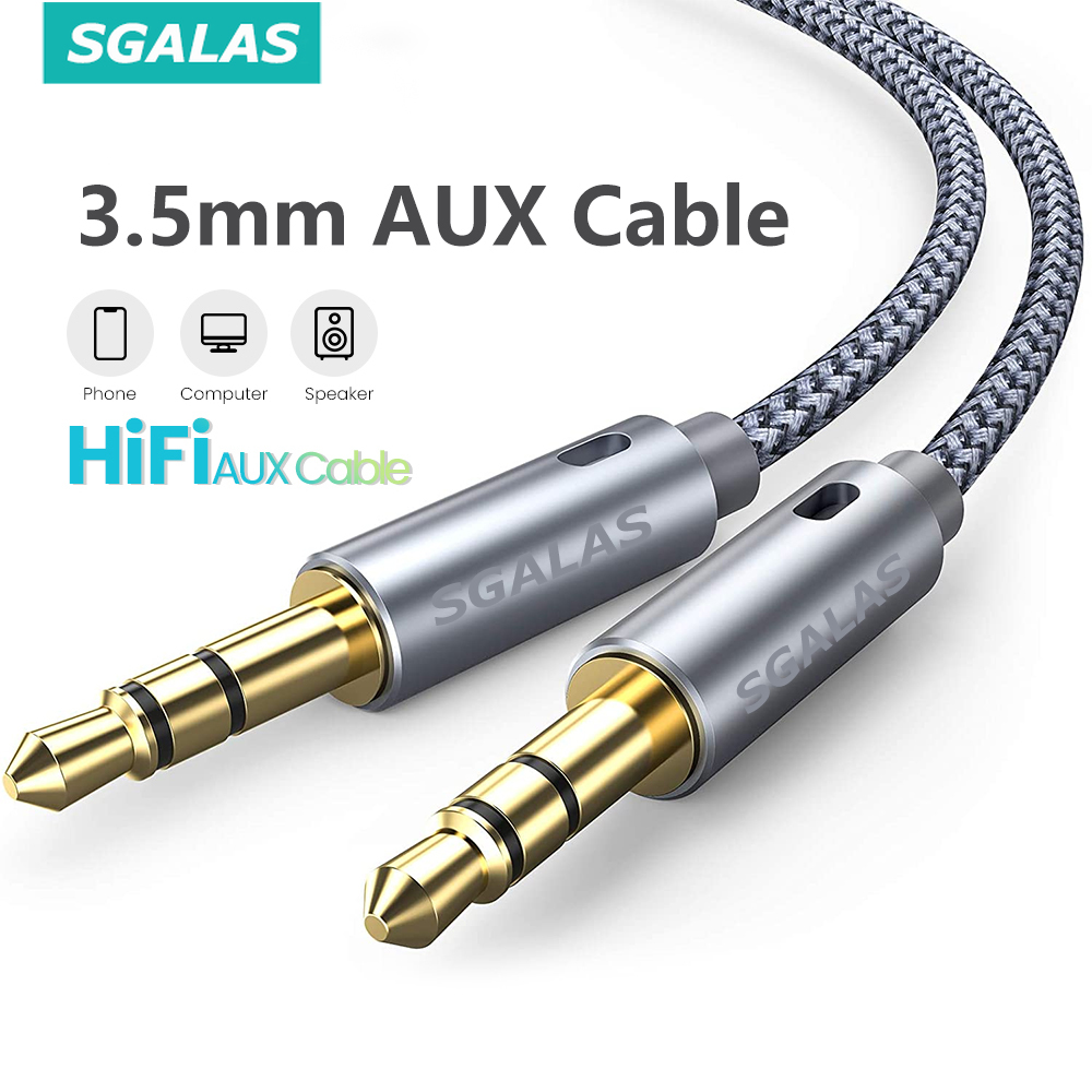 aux cable in car