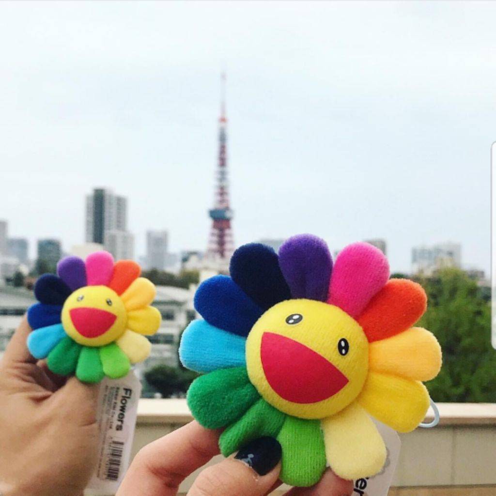 Takashi Murakami Flower Plush Shopee Singapore