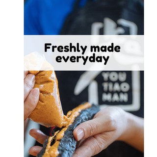 Otah Charcoal You Tiao / Halal Dough Fritters / Yu Tiao ...