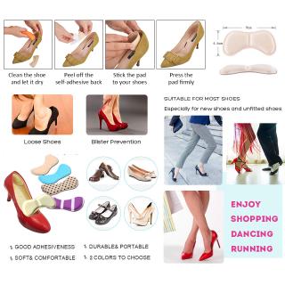 Image of thu nhỏ 2 pairs (4pcs)Two Pieces Wear Resistant Padded Heel Protecting Sticker #4
