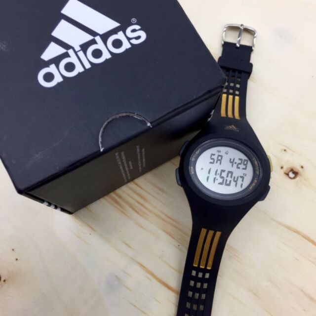 adidas gold digital watch