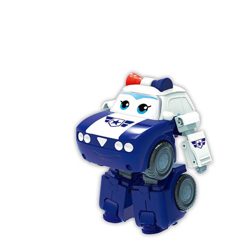 super wings police car