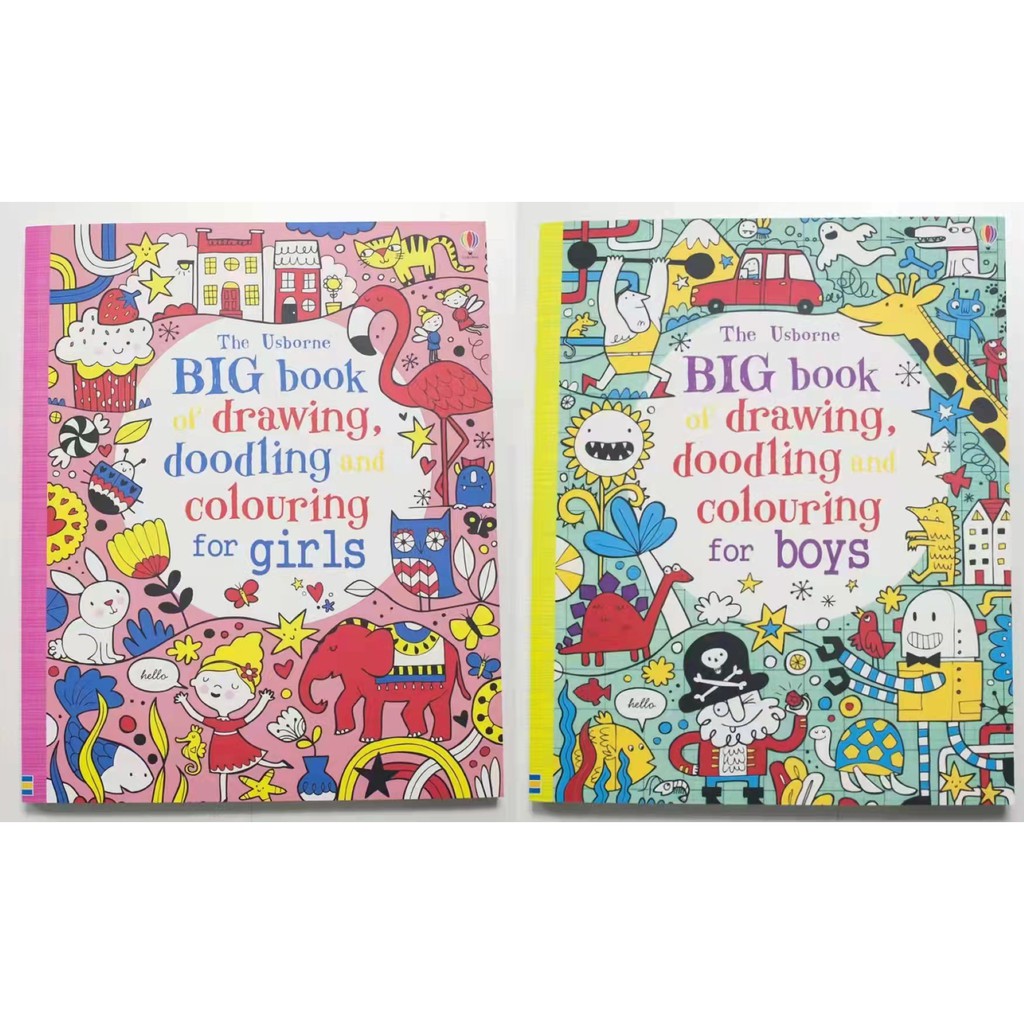 Big Drawing Book (Usborne Drawing, Doodling and Colouring)