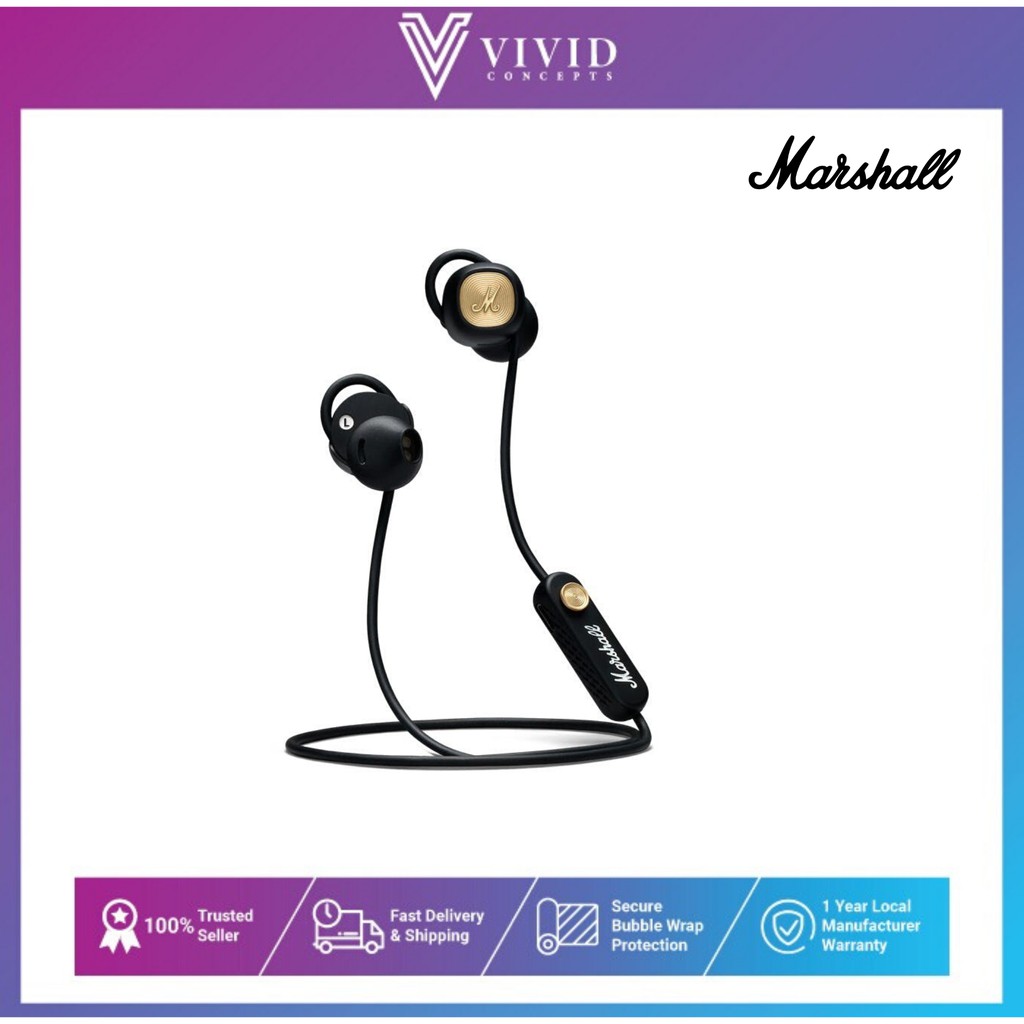 marshall in ear bluetooth