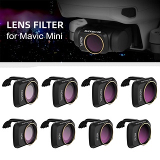 Sunnylife Mavic Mini/Mavic Mini 2 Filters Set UV ND NDPL CPL 4/8/16/32 Camera Lens Filter for Dji Mini SE Accessories