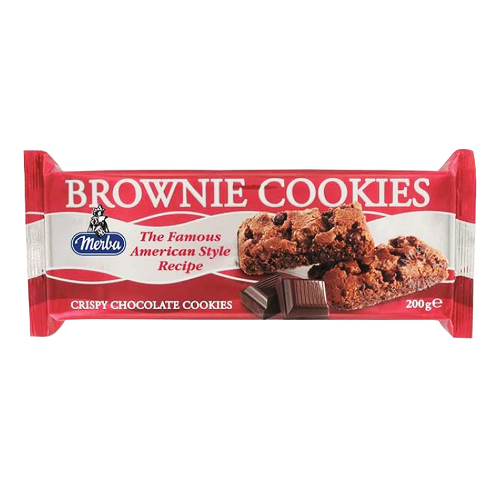 Merba Brownie Cookie 200g Shopee Singapore