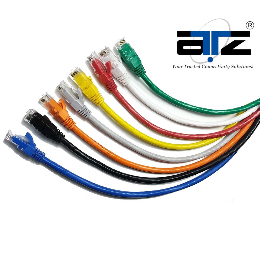 ATZ CAT 6 Gigabit Lan Network Patchcord Cable (0