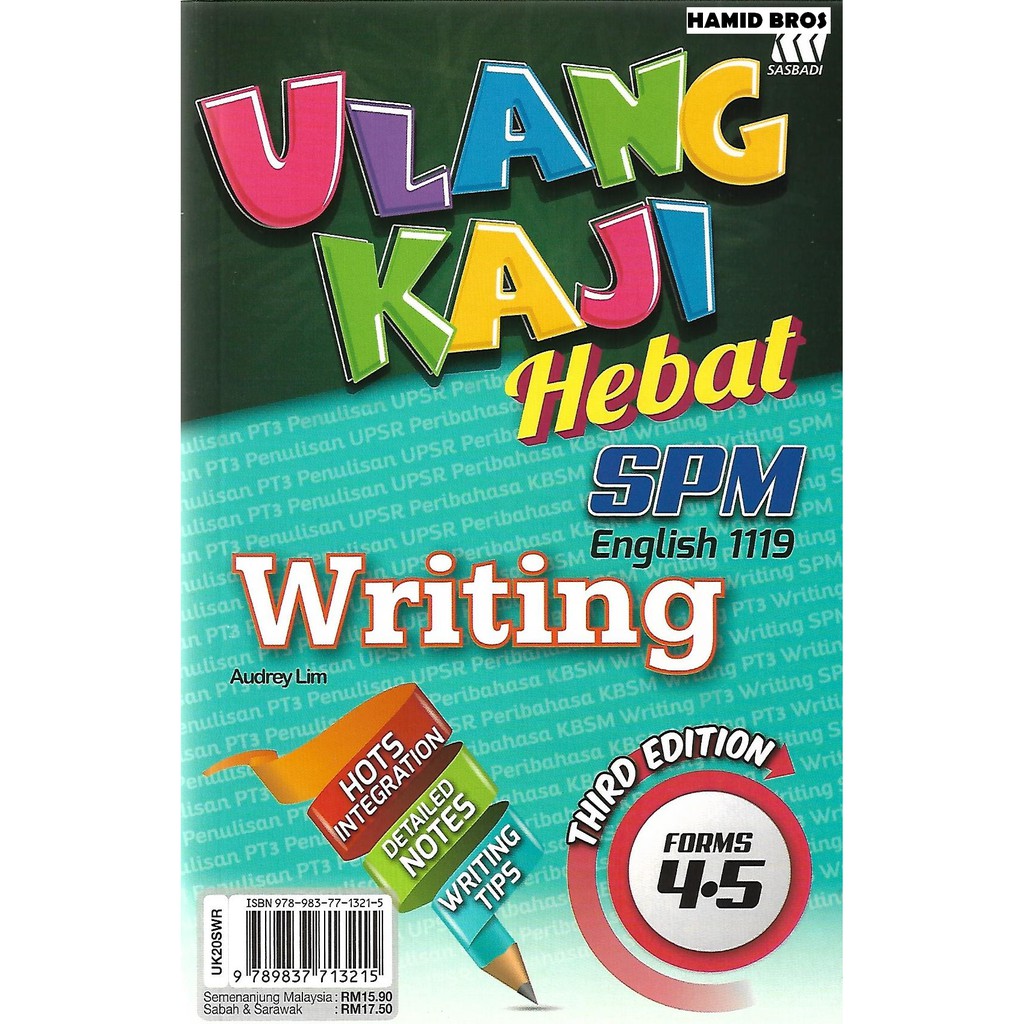 Sasbadi Ulang Kaji Hebat Spm Writing English 1119 Shopee Singapore
