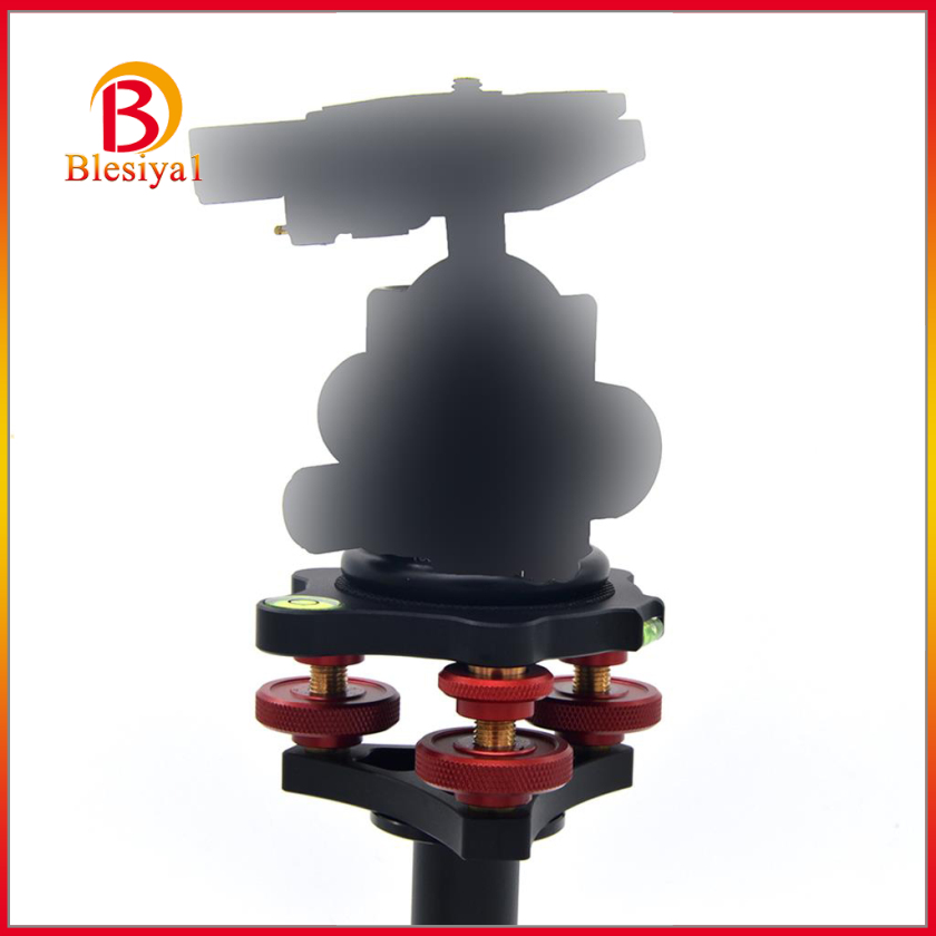 [BLESIYA1]Leveling Base Tripod Head Plate with 3/8\” Mounting Screw 3 Adjustment Dials
