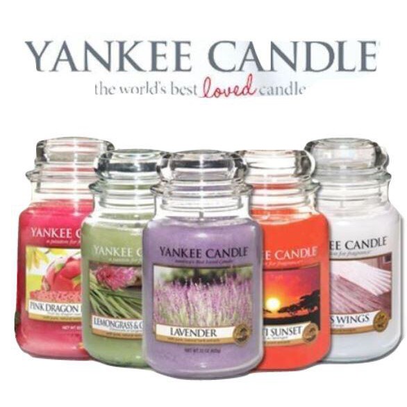 Yankee Candle large jar 623g various scents | Shopee Singapore