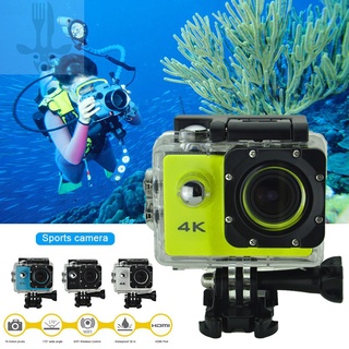 Sports Action Video Camera 4K Waterproof Wide View Angle Bike Outdoor Cameras