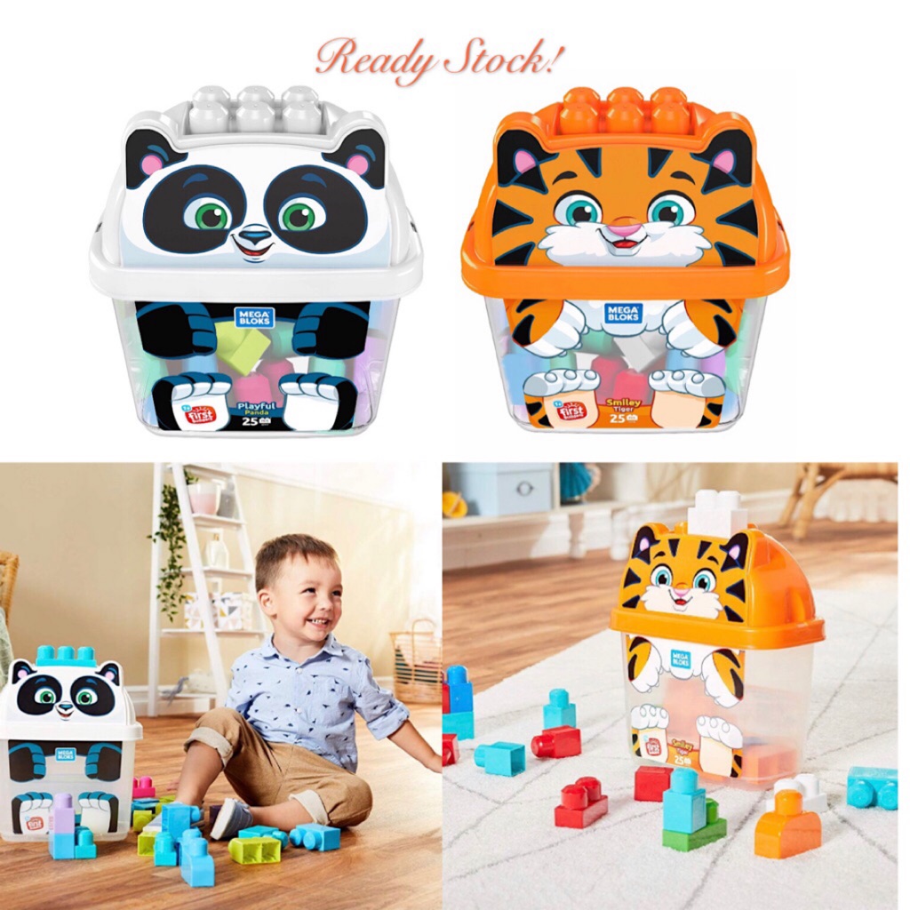 mega bloks smiley tiger