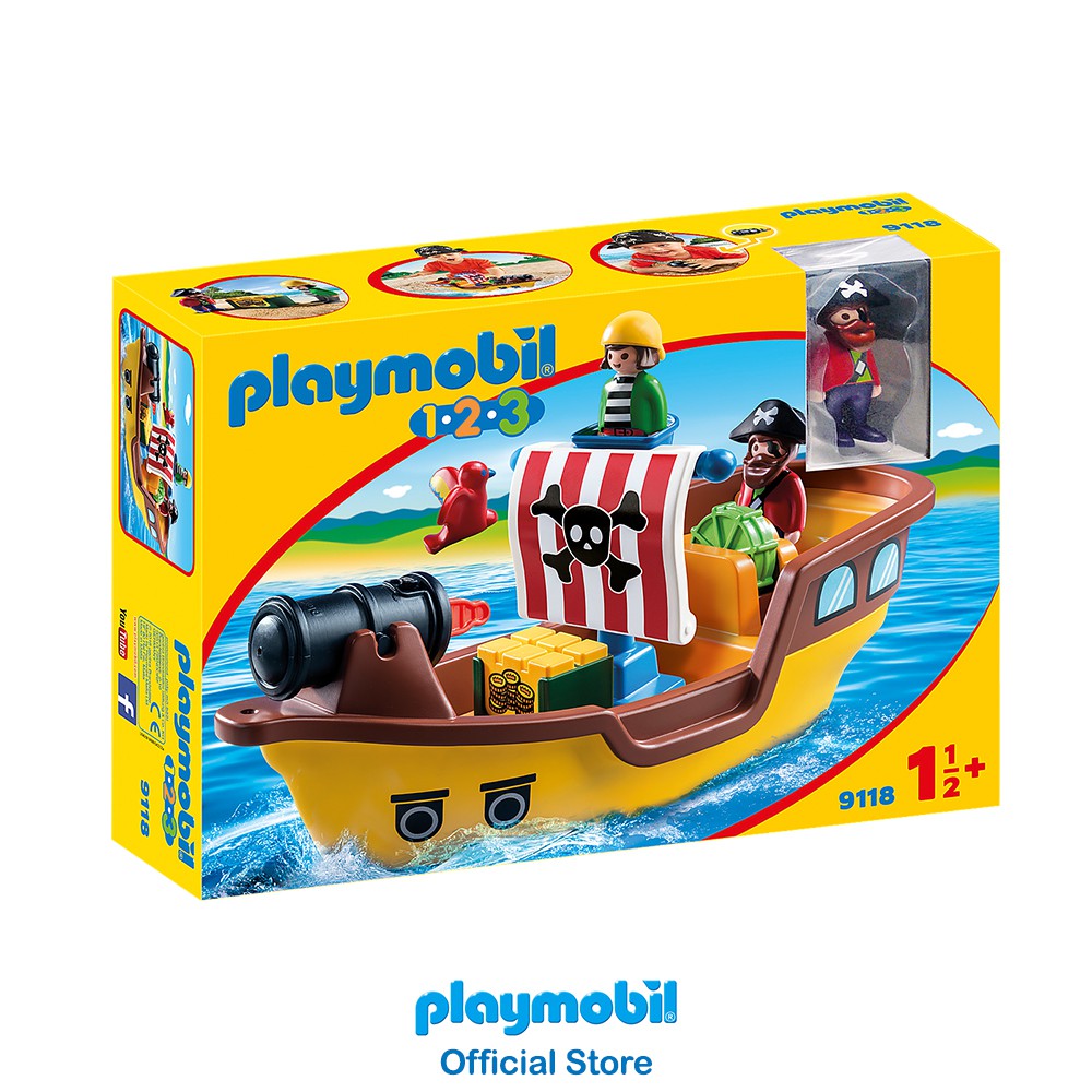 playmobil pirate boat