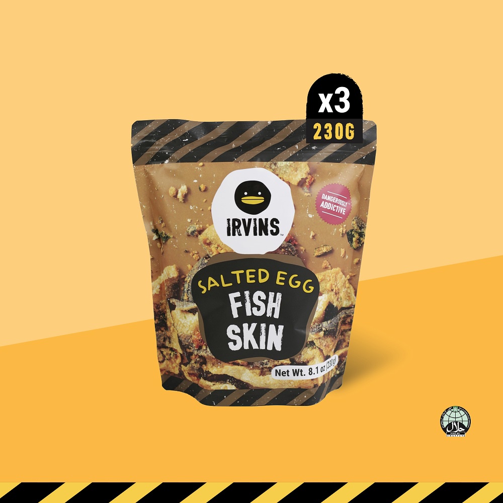 IRVINS Salted Egg Fish Skin (3xBF) | Shopee Singapore