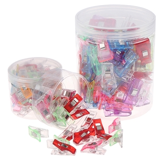 Multipurpose Sewing Clips Sewing Accessories for Sewing Craft Clamps,Crafting,Crochet and Knitting Multicolored 100 Pack Sewing Quilting Clips 