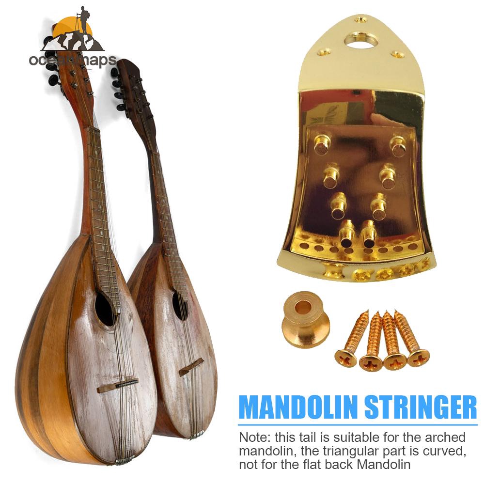 Musical Instruments Mandolin Gold Metal (Fits 8-String Arched Top ...
