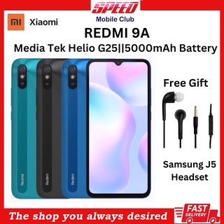 Xiaomi Redmi 9A  4/128GB | 4/64GB |  2/32GB  Global Rom With Google Play Store | Brand New | Local Seller Warranty