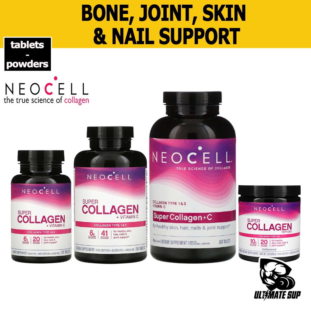 Neocell Super Collagen Type 1 & 3 For Strong Hair and Nails GMP