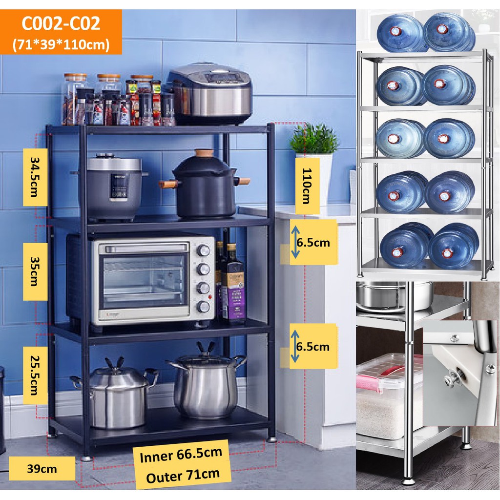 AIDEAL sg Microwave Oven  Stainless Steel Rack  Kitchen 