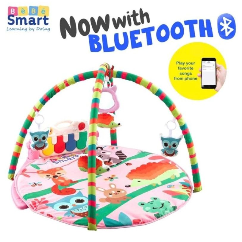 bebe smart 6 in 1 piano play gym