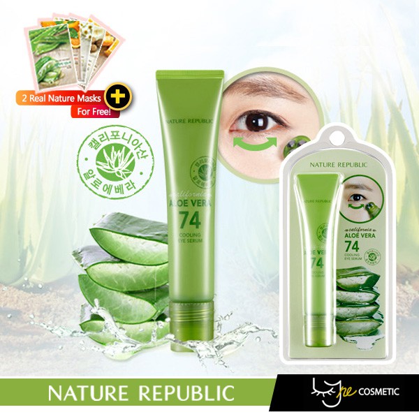 Shipping From Korea Eye Serum Nature Republic California Aloe