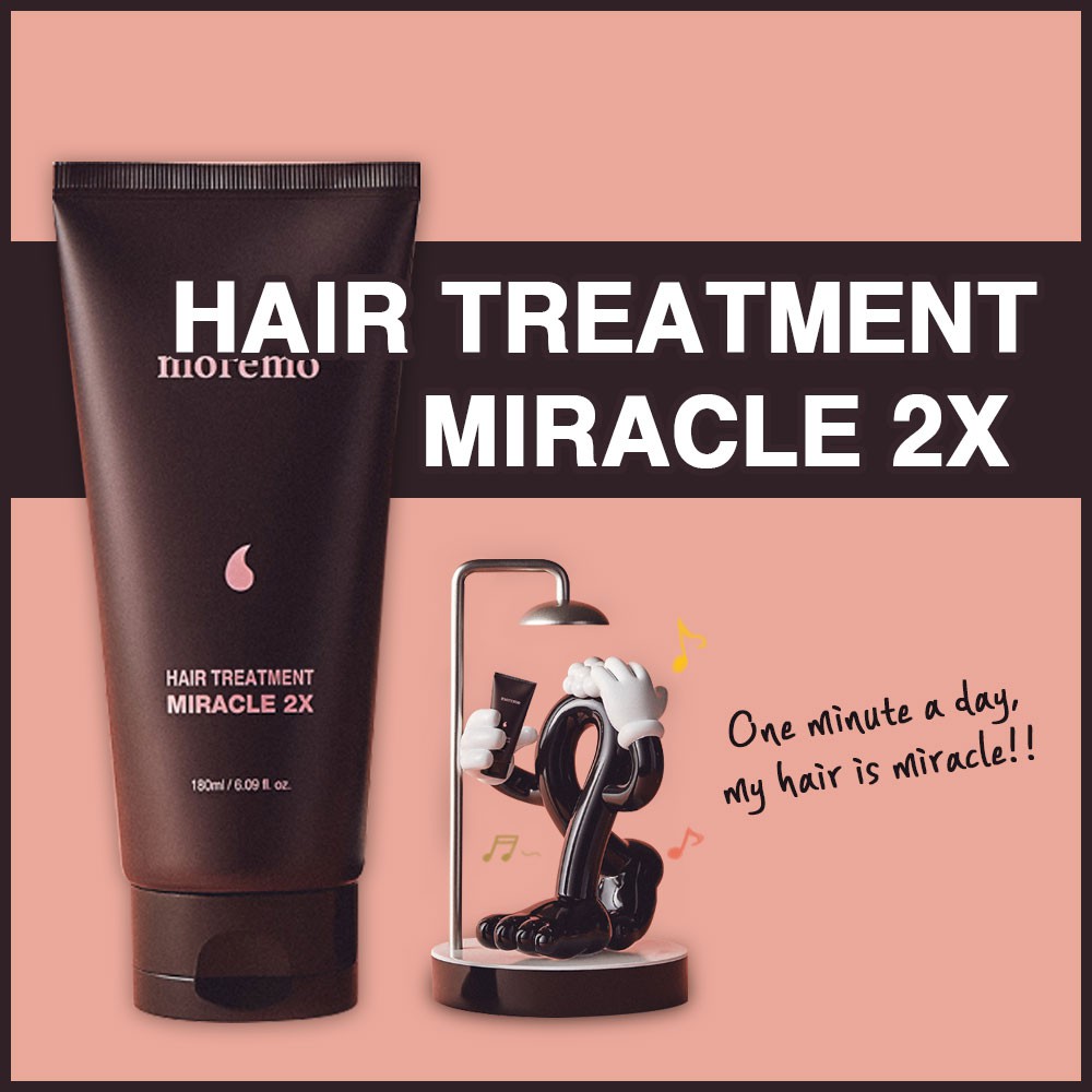 Moremo Hair Treatment Miracle 2x 180ml Shopee Singapore