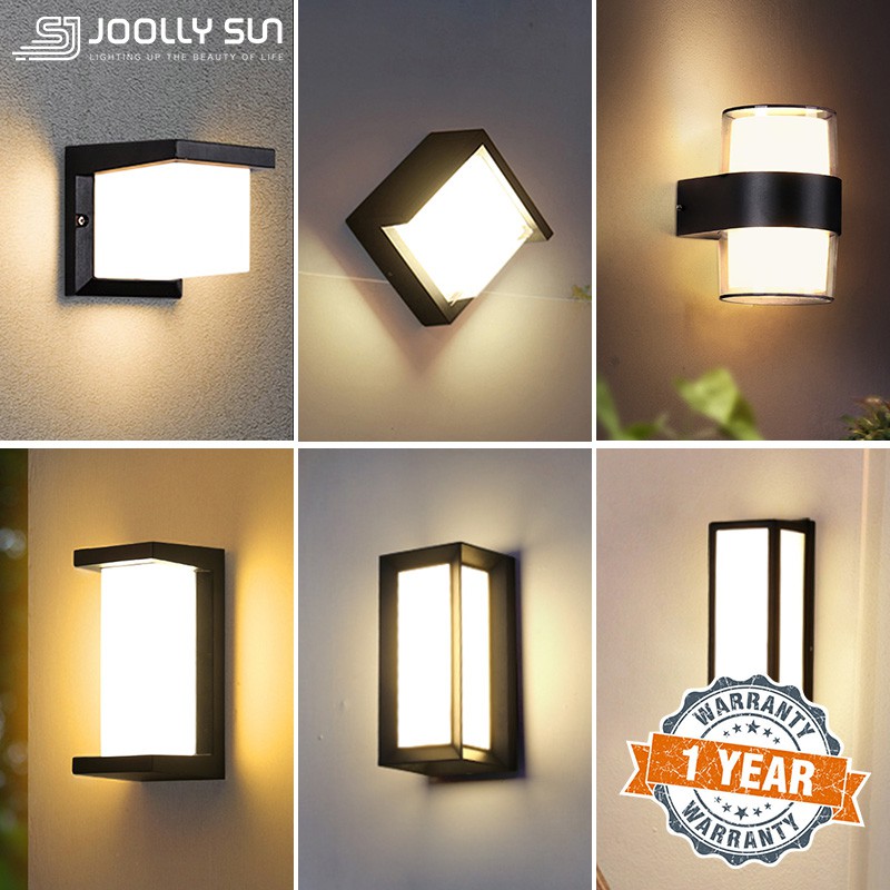 Outdoor Wall Light Led Modern Wall Lamp Wall Lights Sconces Motion Sensor Waterproof Garden Balcony Gate Lampu Shopee Singapore