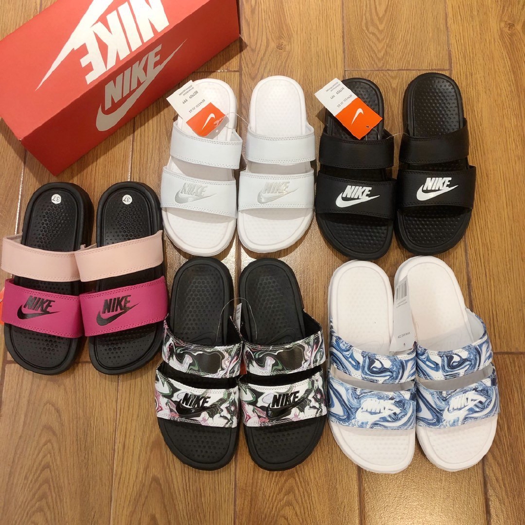nike couple slippers
