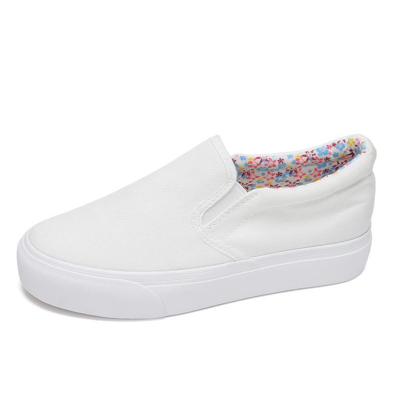 thick sole slip on sneakers