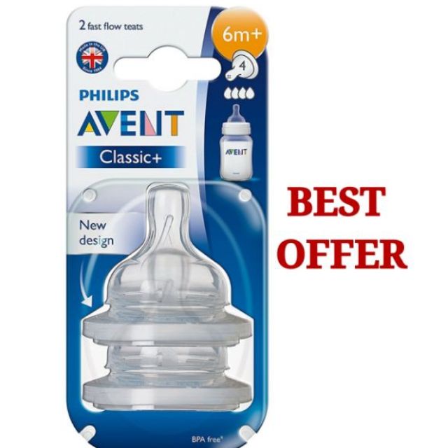 avent classic bottle teats