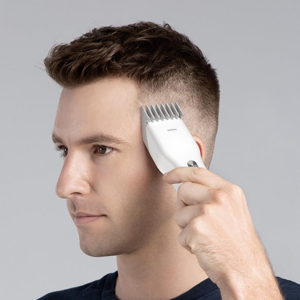 Sp Enchen Boost Men Cordless Electric Hair Clipper Rechargeable Haircut Trimmer Shopee Singapore