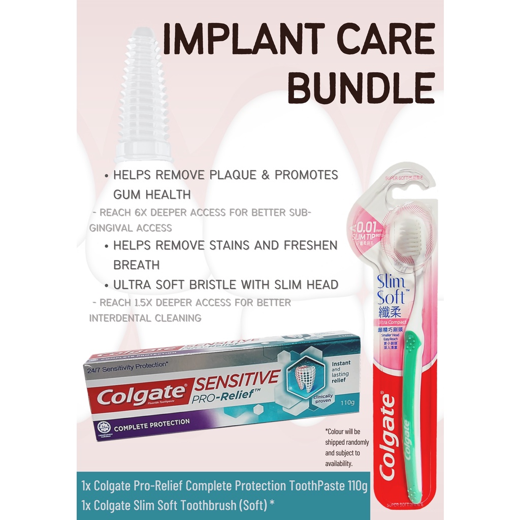 Implant Bundle Colgate Sensitive ProRelief Toothpaste