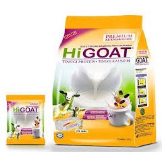 Shop Malaysia Hi Goat Susu Kambing Kurma Madu 15 S X 21g Shopee Singapore