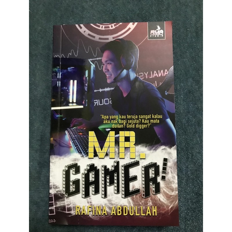 Shop Malaysia New Novel Mr Gamer Write Rafina Abdullah Shopee Singapore