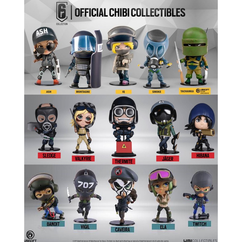 rainbow six chibi figures