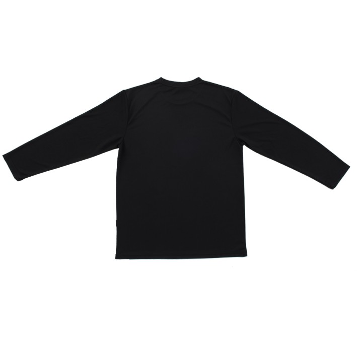 Shop Malaysia Black Qd5402 100 Microfiber Jersey Quickdry Round Neck Long Sleeve Tshirt Unisex Lengan Panjang Qd54 Oren Sport Shopee Singapore