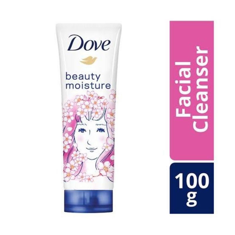 dove moisture facial foam