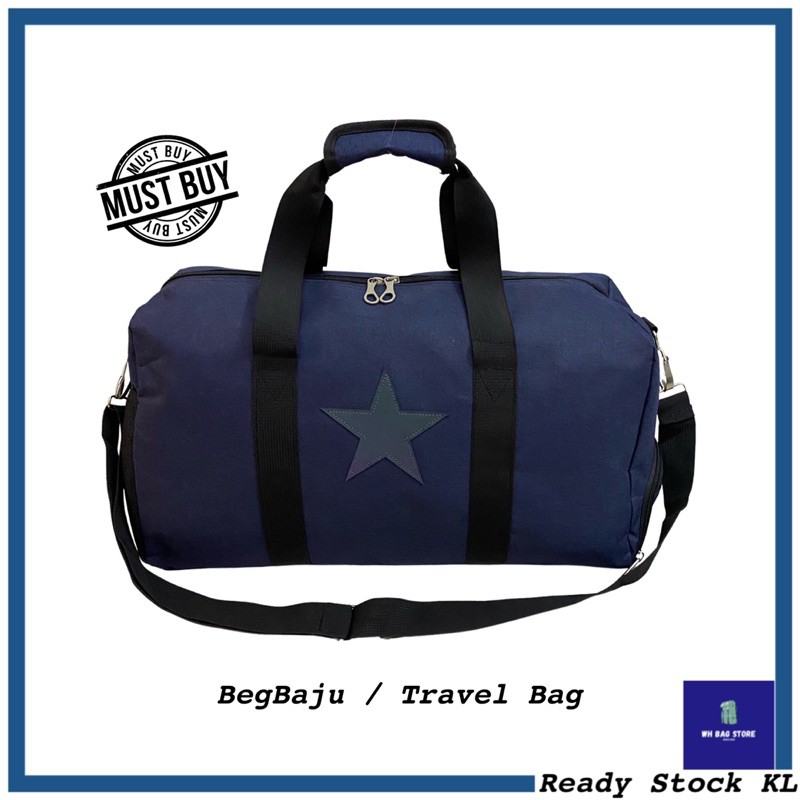 Shop Malaysia Beg Balik Kampung Beg Baju Travel Bag Duffle Bag Ready Stock Kl T0356 Shopee Singapore