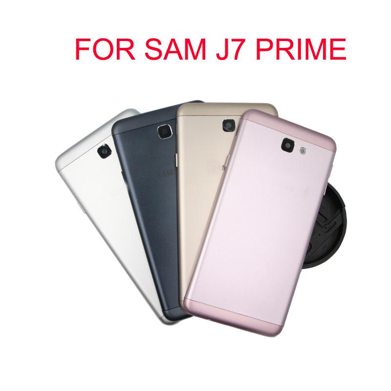 For Samsung Galaxy J7 Prime G610F On7 2016 Housing Battery Cover Back Cover Case Rear Door Chassis Shell Replacement