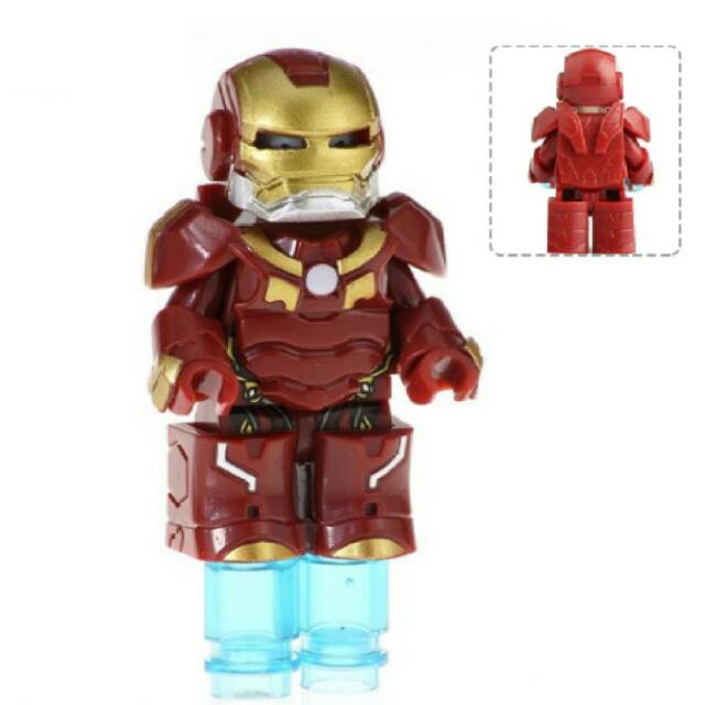 infinity war lego iron man