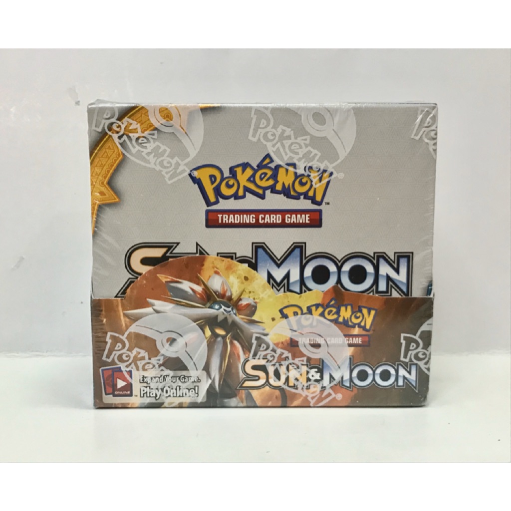 Pokemon Sun Moon Booster Box Shopee Singapore
