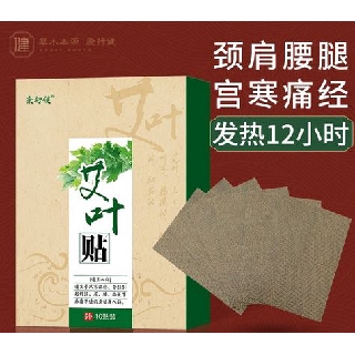 顺芝堂艾热灸1盒20片 发热贴 艾灸贴 艾草贴 驱寒理疗贴 Shunzhitang Moxibustion Patch Hot Stickers Shopee Singapore