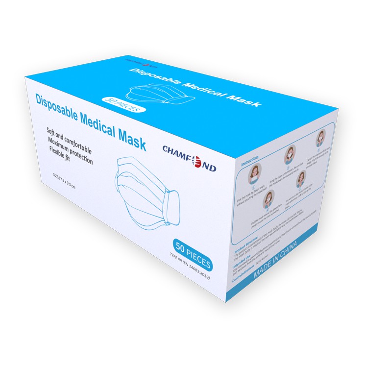 Chamfond Disposable Mask Type IIR (HSA approved and registered CLASS