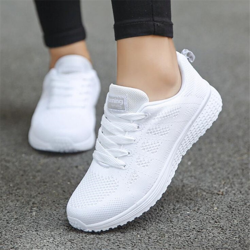 ladies white summer shoes